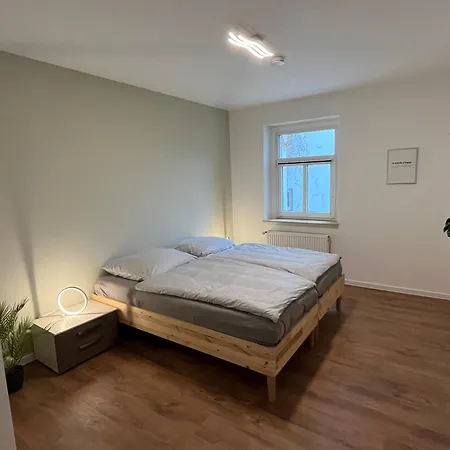 アパート Stayn8- 3 Zi- Mit Voll Ausgestatteter Kueche Und Fahrradgarage Im Leipziger Neuseenland *